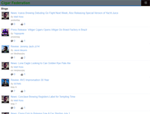 Tablet Screenshot of cigarfederation.com